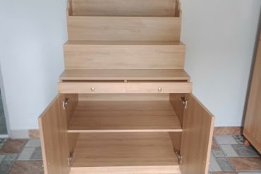 Tủ thờ tam cấp nhỏ gọn gỗ MDF GHT-5254 photo review