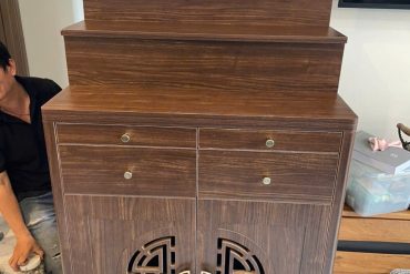 Tủ thờ tam cấp thiết kế nhỏ gọn GHT-5265 photo review