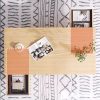 bàn trà chân gỗ tự nhiên