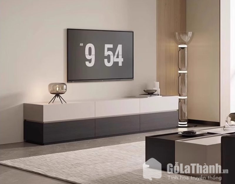 kệ tivi 2 tầng thiết kế ấn tượng