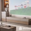 kệ tivi 2 tầng thiết kế thông minh
