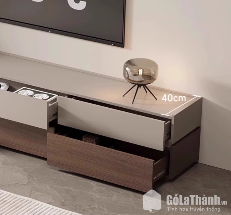 kệ tivi 2 tầng thiết kế thông minh