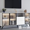 tủ tivi cánh kính hiện đại