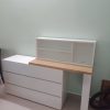 Bàn trang điểm phối kệ kính sang trọng GHT-42167A