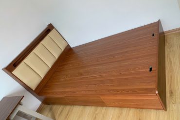 Giường gỗ cao cấp có ngăn kéo tiện lợi GHT-503 photo review