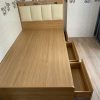 Giường gỗ cao cấp có ngăn kéo tiện lợi GHT-503
