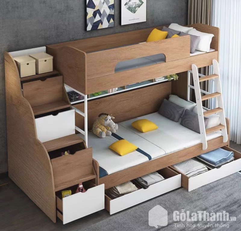 giường 2 tầng gỗ cao cấp