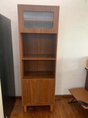 Tủ lò vi sóng dáng cao gỗ công nghiệp GHT-51694 photo review