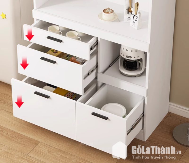tủ đồ nhà bếp nhỏ gọn