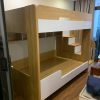 Giường tầng có hộc để đồ cầu thang GHT-179