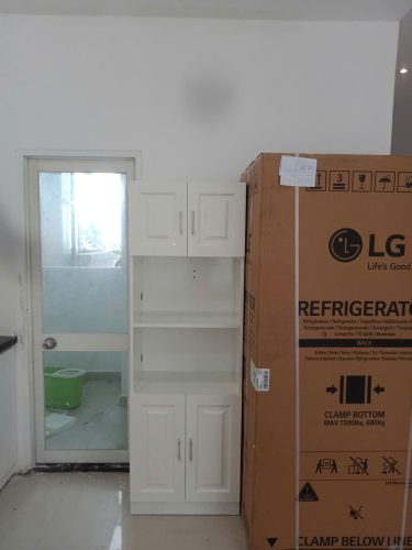 Tủ để lò vi sóng đẹp gỗ MDF cao cấp GHT-51695 photo review