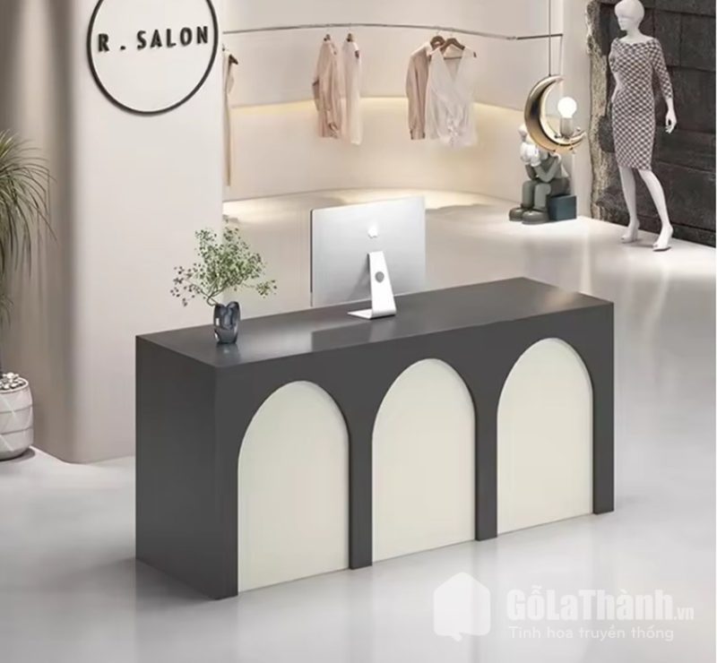 quầy thu ngân phong cách hiện đại