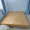 Giường gỗ công nghiệp dáng cao đơn giản GHT-508