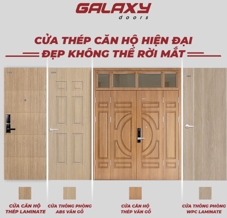 cách vệ sinh cửa thép vân gỗ