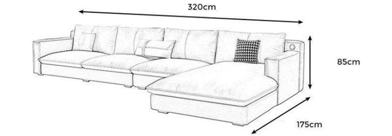 kích thước ghế sofa phòng khách