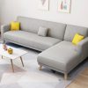 ghế sofa góc bọc nỉ