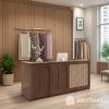 quầy lễ tân điểm lưới cánh mây
