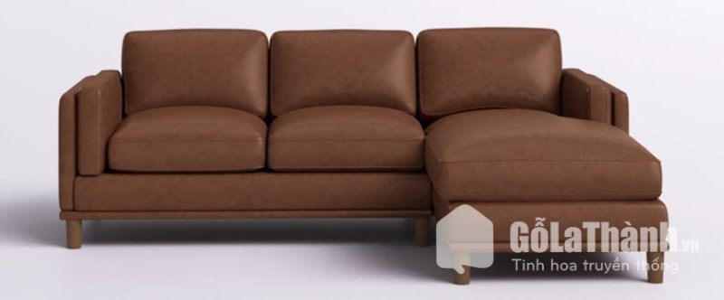sofa da dáng chữ L