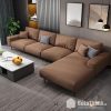 sofa da góc chữ L cao cấp