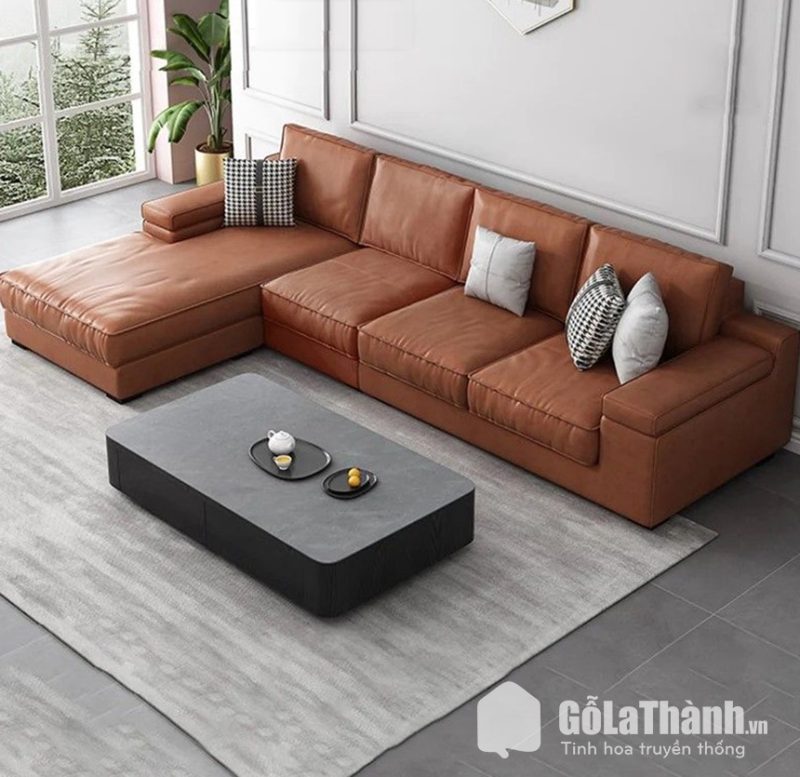 thiết kế sofa phòng khách hài hòa