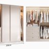 tủ áo cánh kính kết hợp cửa lùa