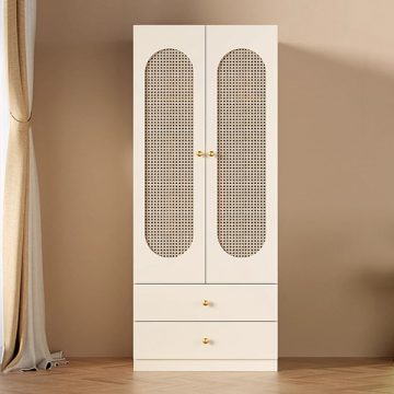 tủ áo cánh mây thiết kế nhỏ