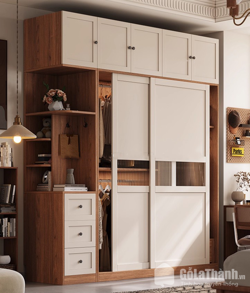tủ quần áo thiết kế sang trong