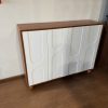 Tủ giày hiện đại chân tròn độc đáo GHT-51667