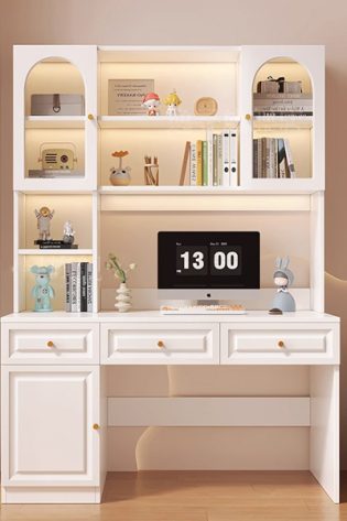 bàn học đẹp thiết kế ấn tượng