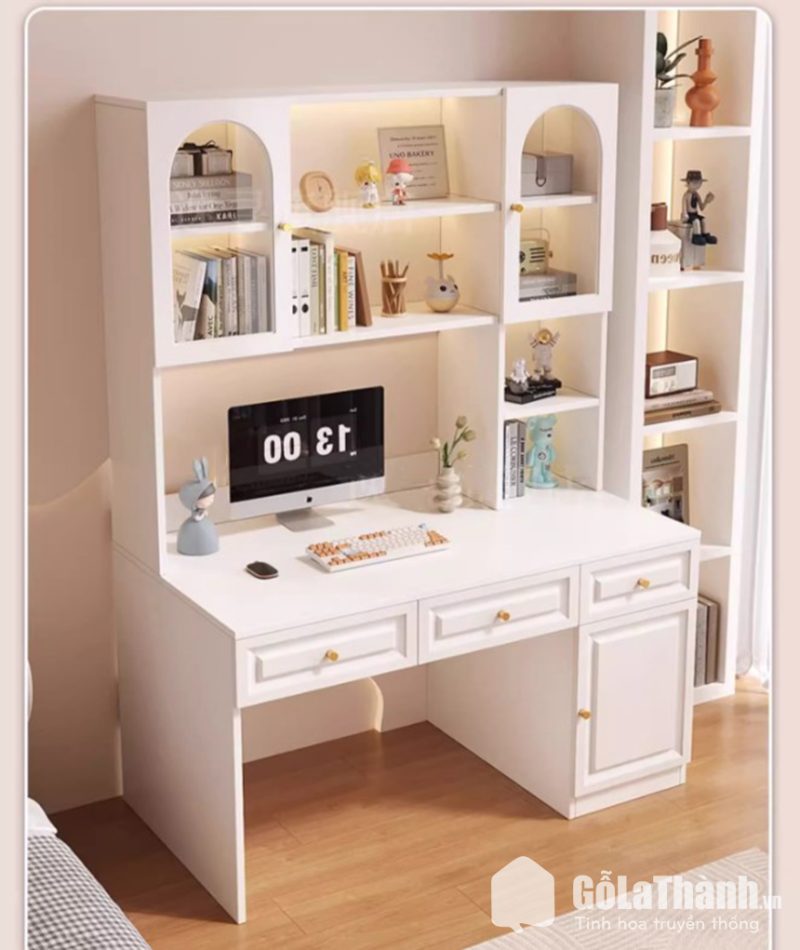 bàn học đẹp thiết kế tiện lợi