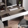 bàn làm việc tại nhà bằng gỗ