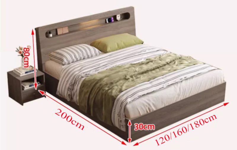 giường gỗ MDF chất lượng