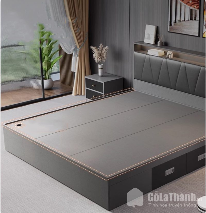 giường hộp có ngăn kéo