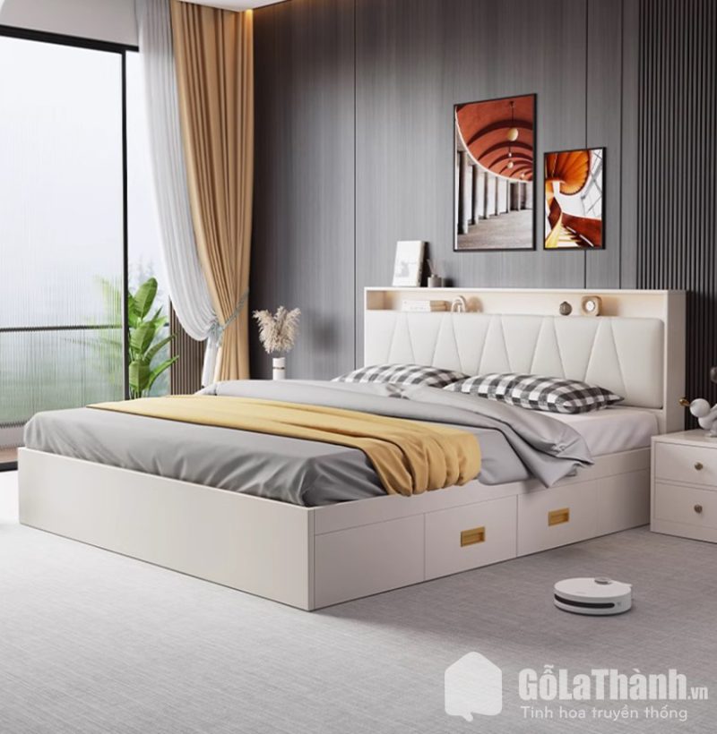 giường hộp có ngăn kéo
