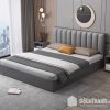 giường ngủ đầu cao bọc đệm