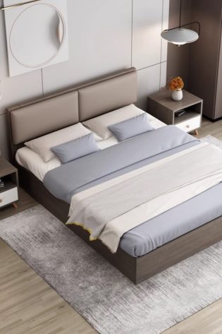 giường ngủ phong cách hiện đại đẹp