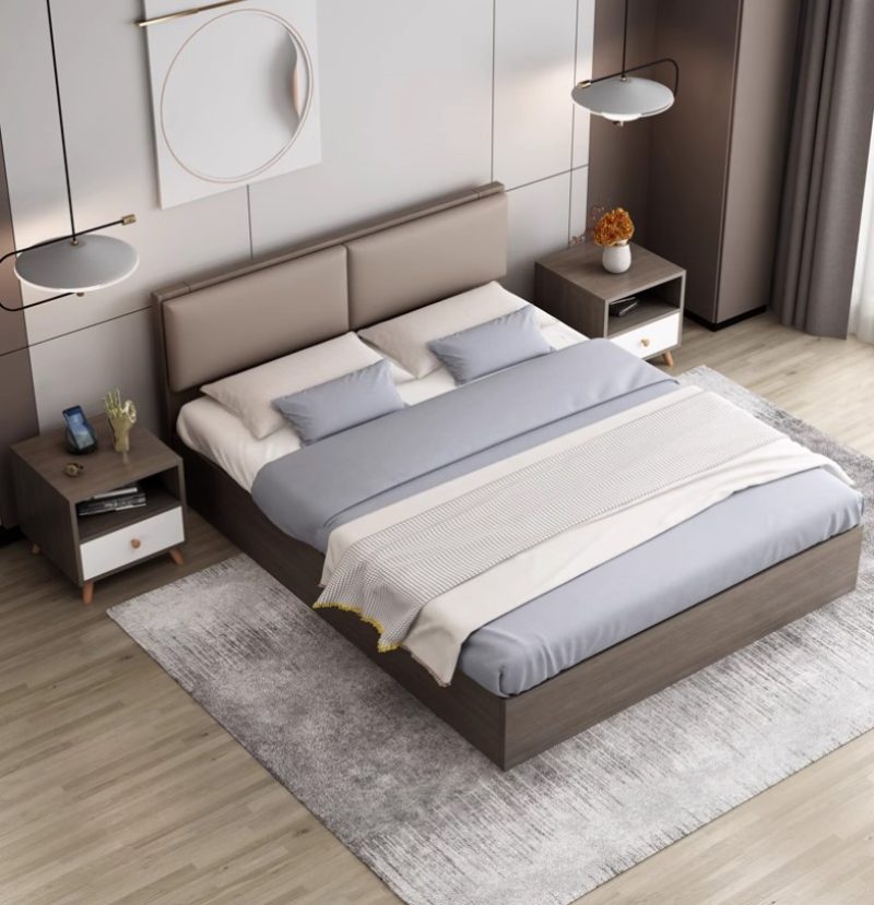giường ngủ phong cách hiện đại đẹp