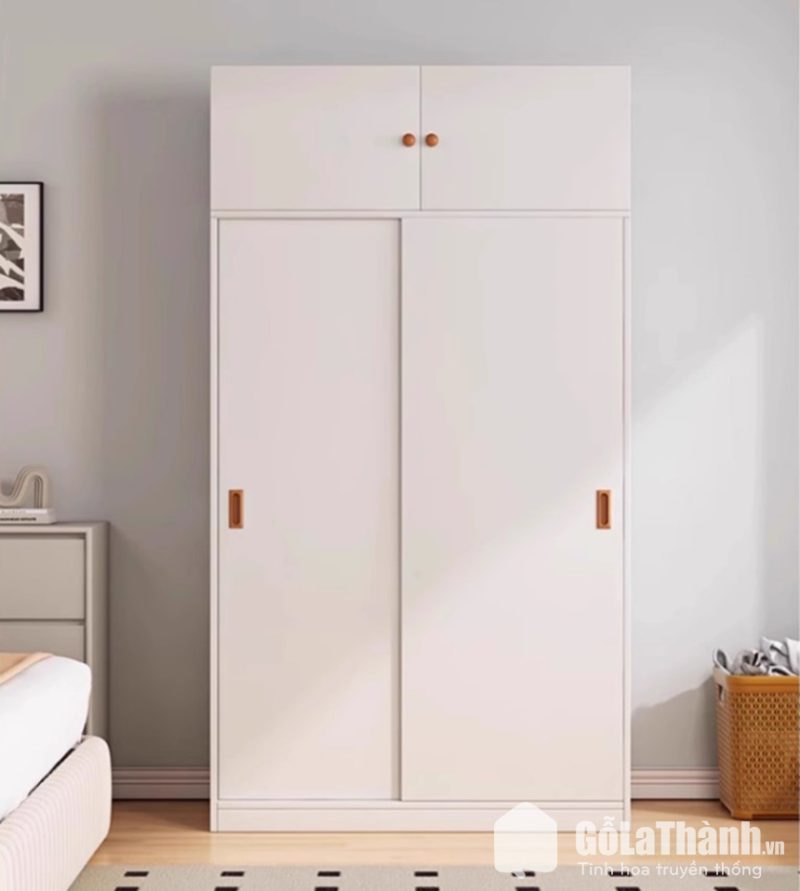 tủ áo đẹp có tủ đỉnh