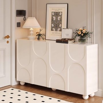 tủ giày hiện đại chân tròn độc đáo