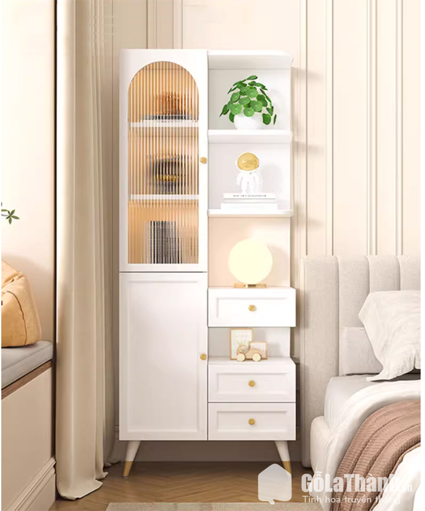 tủ trang trí thiết kế thanh lịch