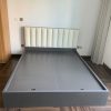 Giường thiết kế đầu giường cao bọc da sang trọng GHT-512
