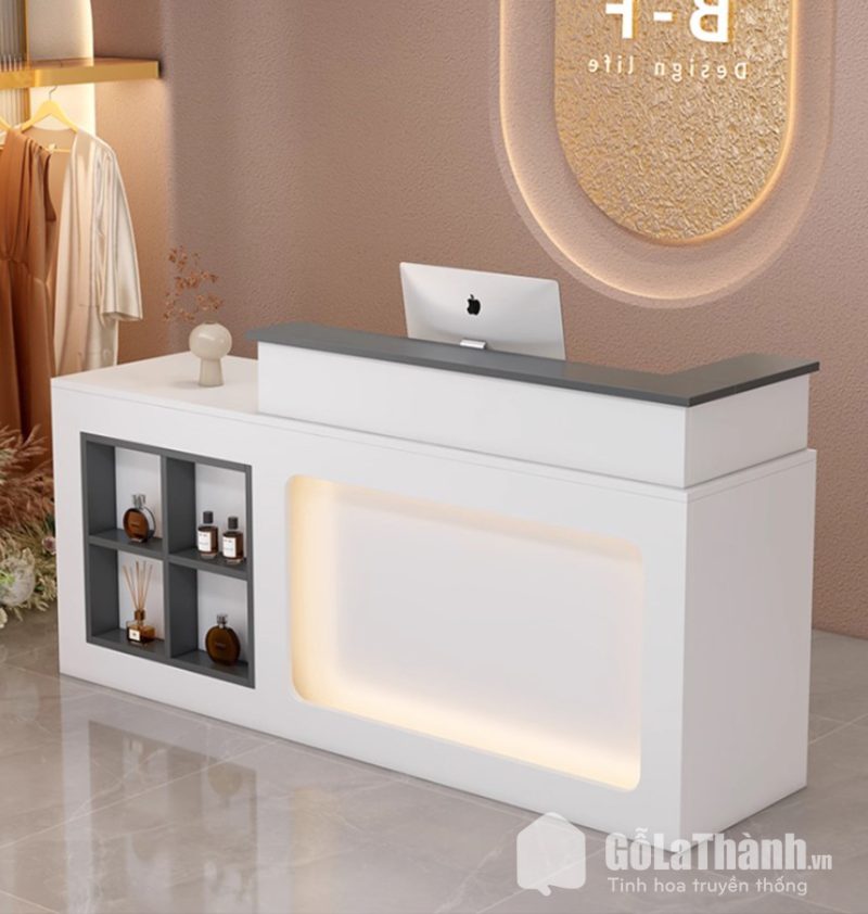 bàn thu ngân thiết kế hiện đại