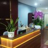 Bàn quầy thu ngân hiện đại cao cấp GHT-4633