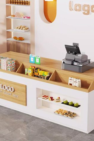 quầy thu ngân cửa hàng tiện lợi