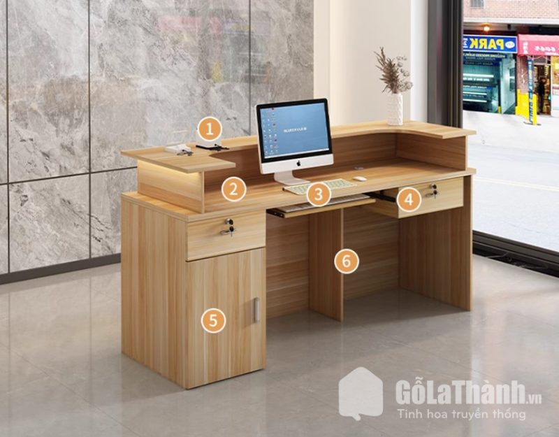 quầy thu ngân hiện đại cao cấp