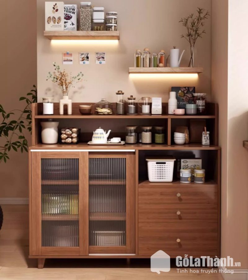 tủ bếp nhỏ gọn tối ưu không gian