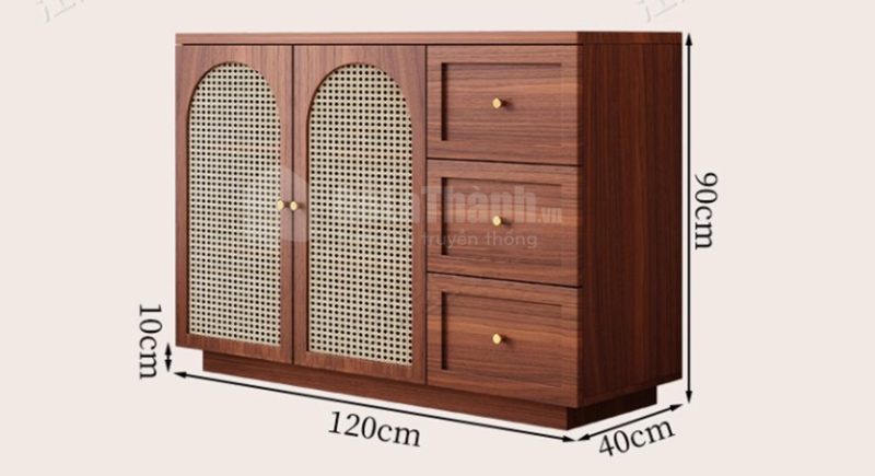 tủ để đồ nhà bếp đẹp chất lượng