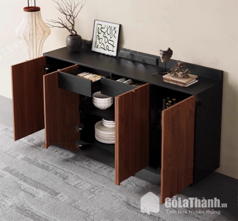 tủ thấp để đồ phòng bếp