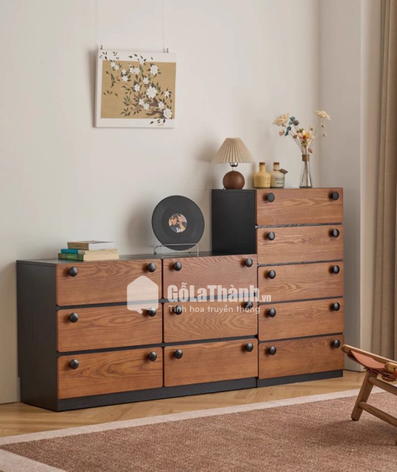 tủ trang trí nhiều ngăn kéo