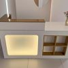 Bàn quầy gỗ công nghiệp thiết kế ấn tượng GHT-4634